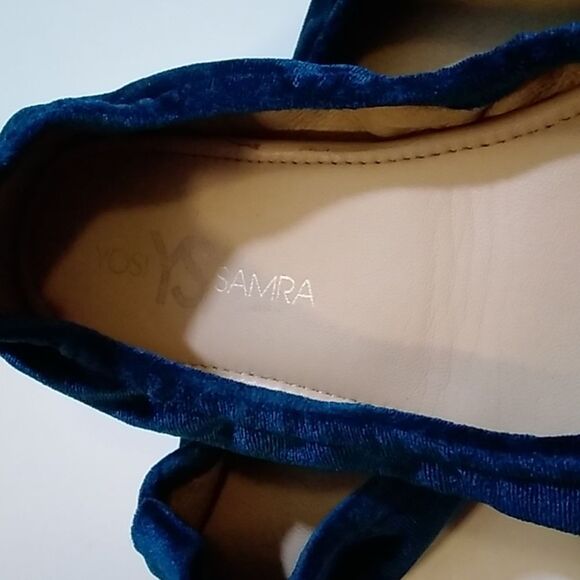 Vintage Yosi YS Samra Vienna 2 Size 6 Velvet Women Shoes - Picture 5 of 15